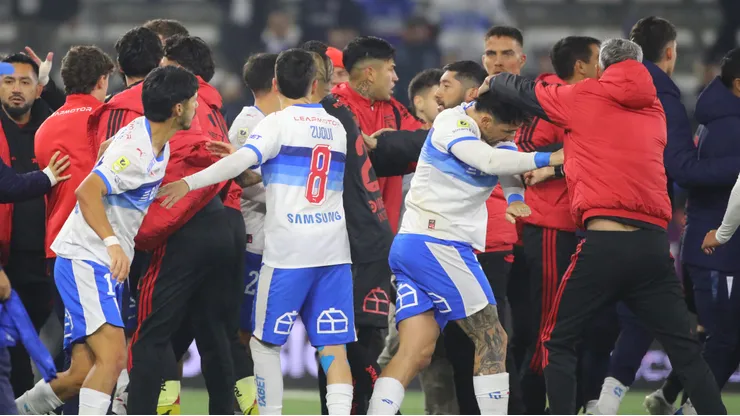 incidentes uc y colocolo