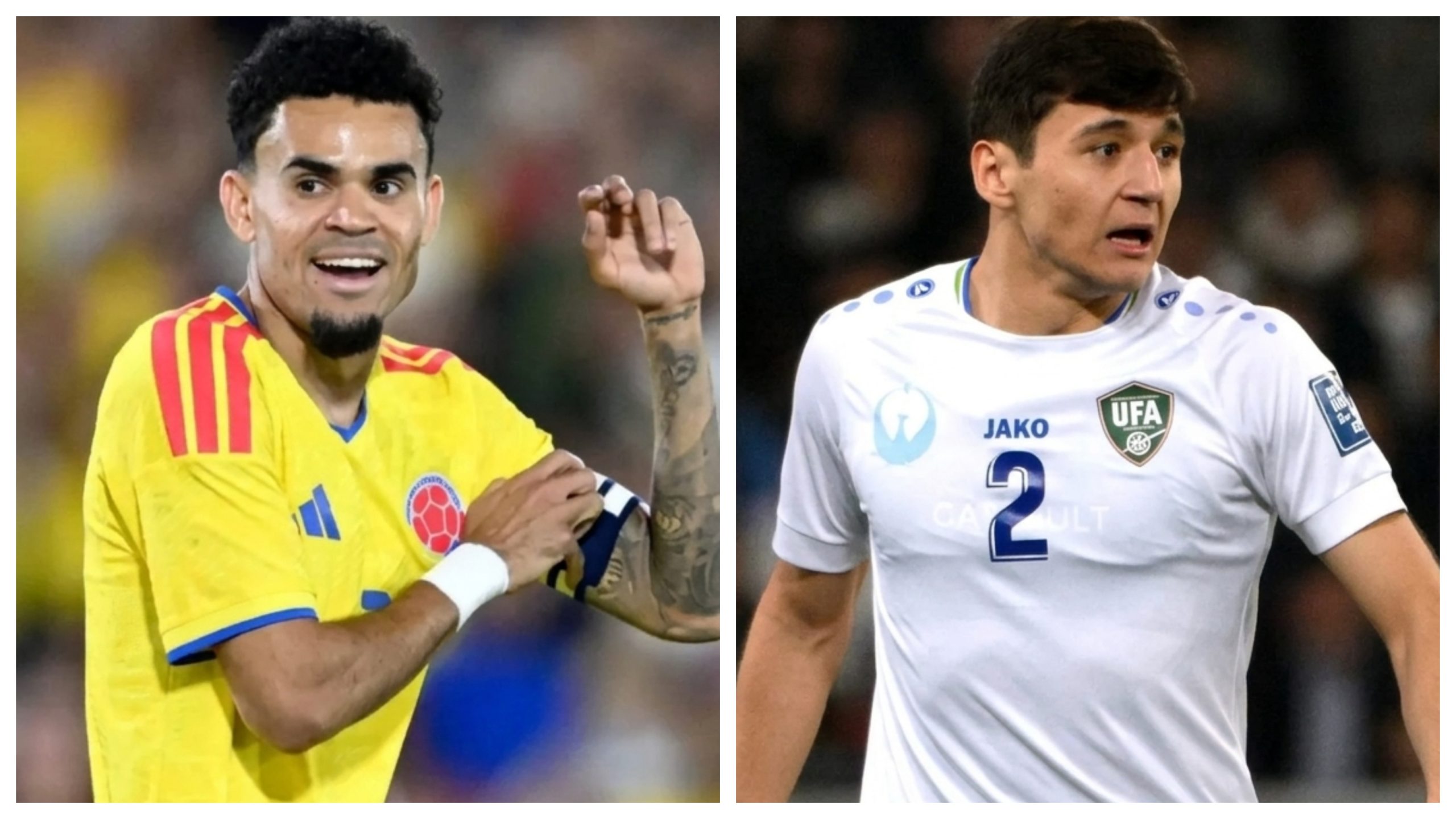 Uzbekistán vs colombia