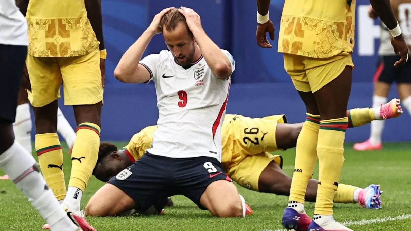 Inglaterra sufre ante Ghana: empate deslucido que deja dudas en el Mundial