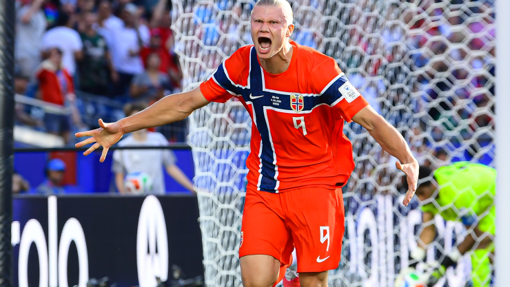 (Video) Haaland se roba el show en la contundente victoria de Noruega ante Irak