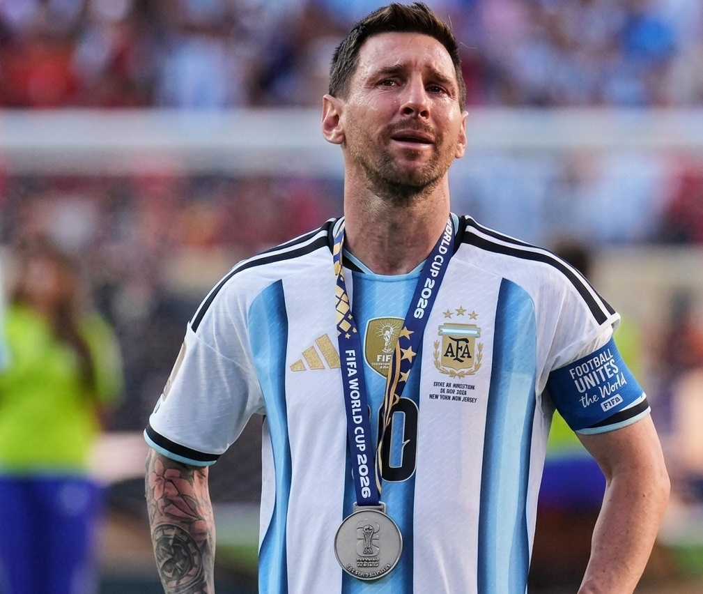 VIDEO: El desgarrador llanto de Lionel Messi tras perder la final del Mundial 2026 y recibir la medalla de segundo lugar