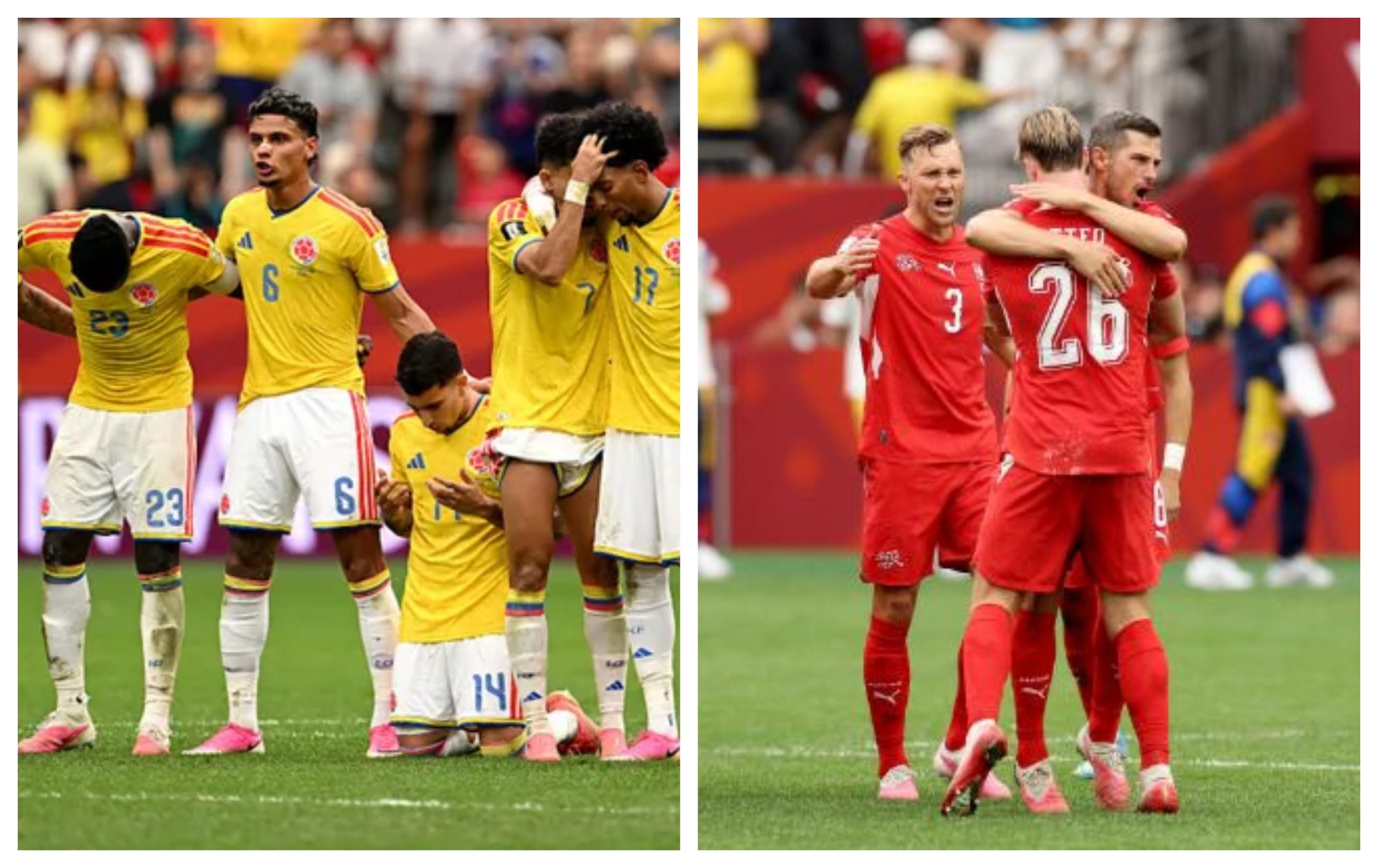 suiza vence a colombia