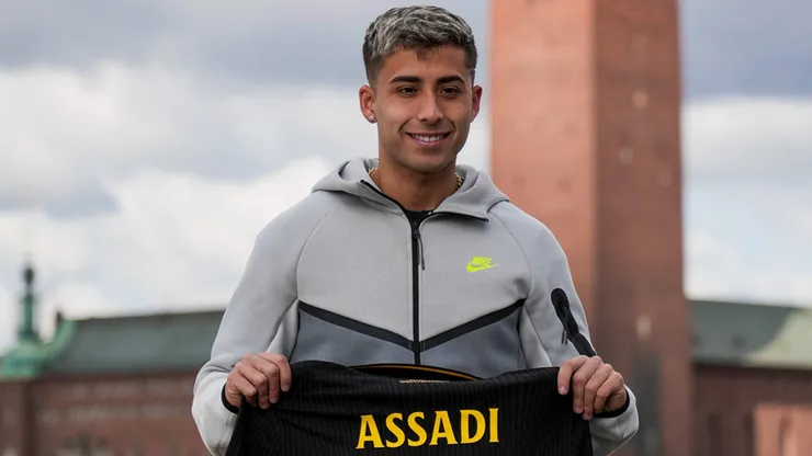 Lucas Assadi es presentado en AIK de Suecia y lanza potente mensaje: «Es el paso perfecto para mi carrera»
