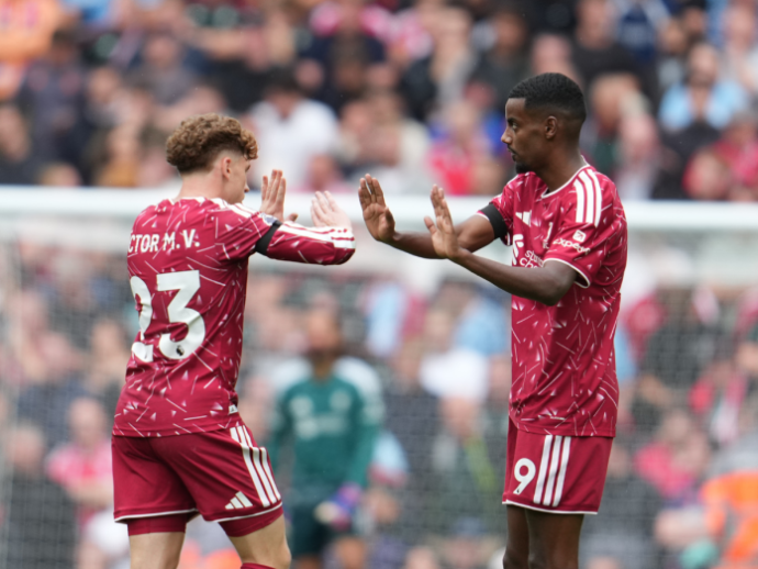 liverpool empata con nottingham forest