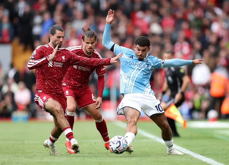 (Goles) Liverpool se salvó sobre el final ante Nottingham Forest: mira el 2-2 de la Premier League