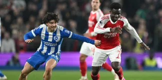Brighton vs. Arsenal: dónde ver en vivo y online el partido de la Premier League 2026
