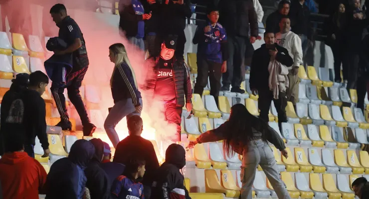 incidentes udechile partido