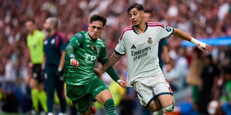 Santiago Wanderers no pudo ante Real Madrid en la Intercontinental Sub 20 y terminó con tres jugadores menos