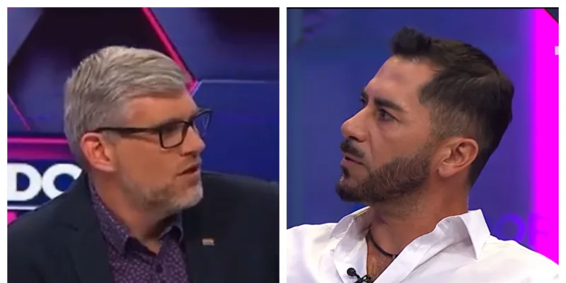 (VIDEO) Johnny Herrera protagoniza tenso cruce con Manuel de Tezanos en TV: «Baja el tono»