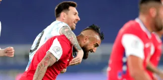 La emotiva dedicatoria de Arturo Vidal a Lionel Messi antes de su despedida