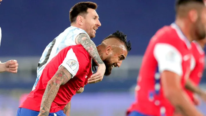 La emotiva dedicatoria de Arturo Vidal a Lionel Messi antes de su despedida
